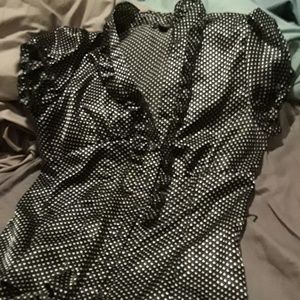 Poke a dot dress shirt
